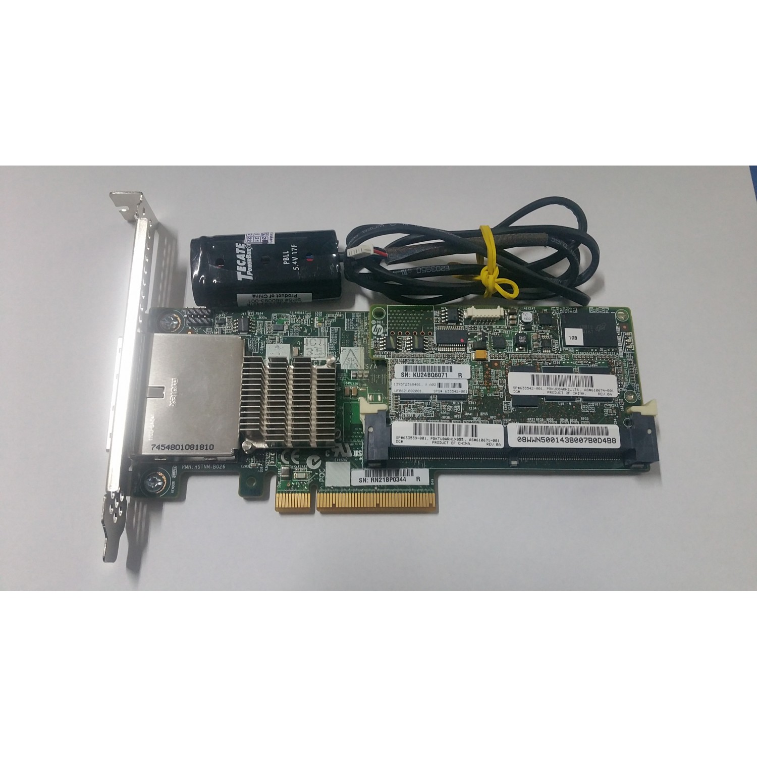 Controller RAID HP Smart Array P421 /1GB FBWC 6Gb 2-ports Ext SAS 633539-001 633542-001